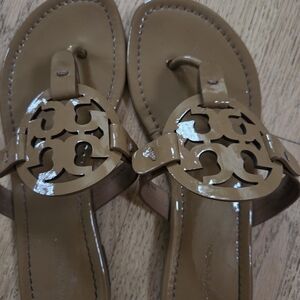 Tory Burch Miller Patent Leather Sandals